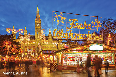 Vienna Austria Christmas Market