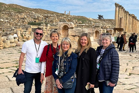 Tauck Academy advisors in Jordan