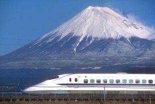 Bullet Train, Mt Fuji