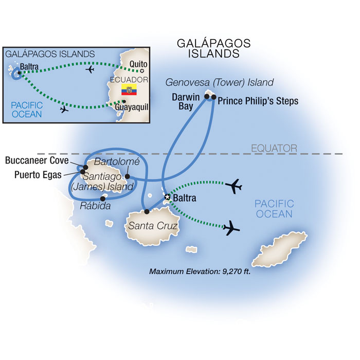 Galapagos Island Family Tour and Cruise