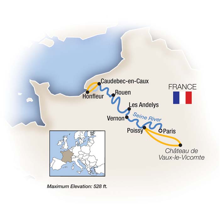 Holiday Magic: Seine Family River Cruise map