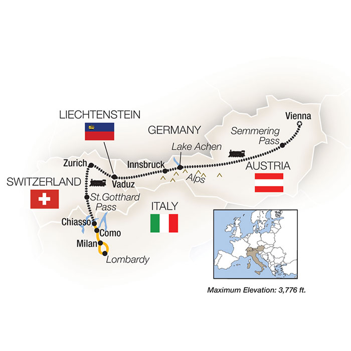 Switzerland Train Tours