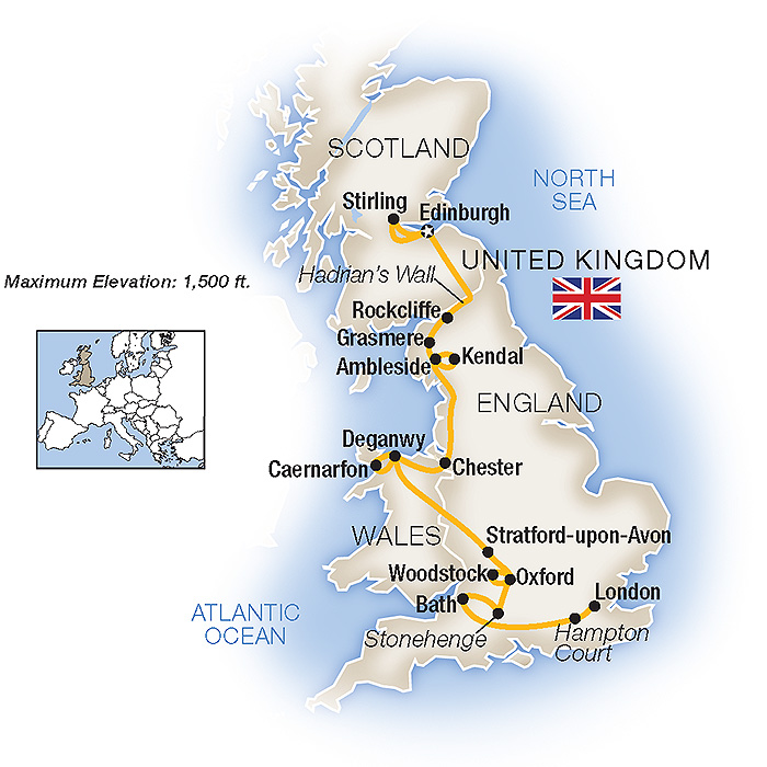 Guided Tours of England Tauck