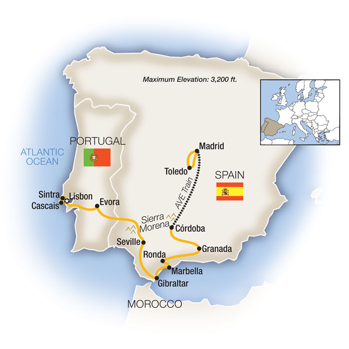 Spain Portugal Escorted Tour