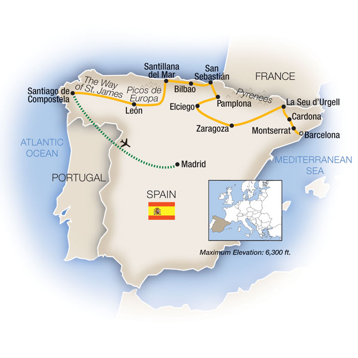 Northern Spain Escorted Tour