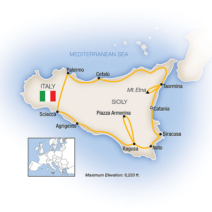 Culture Through the Ages Escorted Sicily Tour