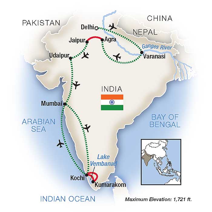 Escorted Tours of India