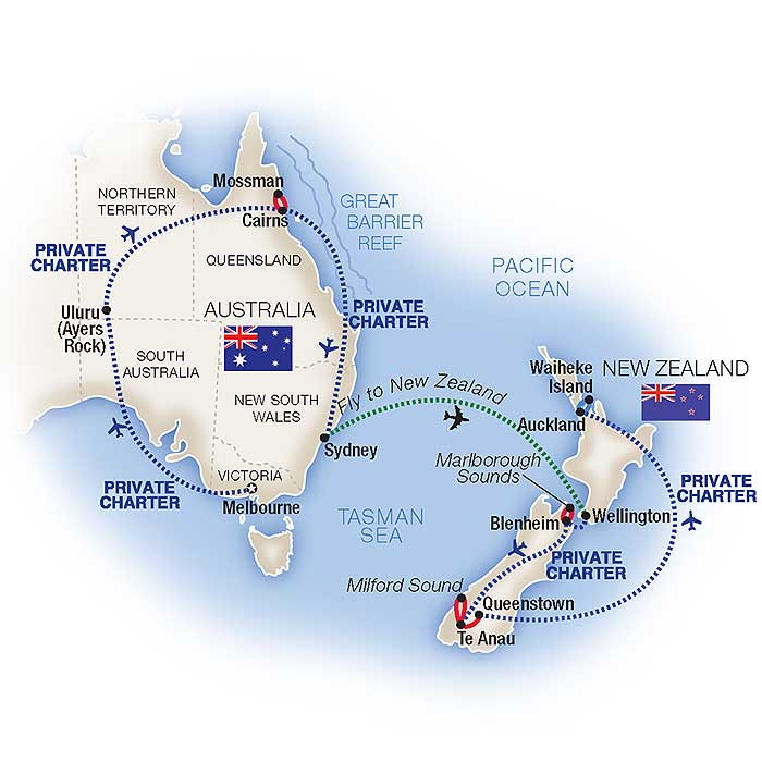 tauck tours of australia and new zealand
