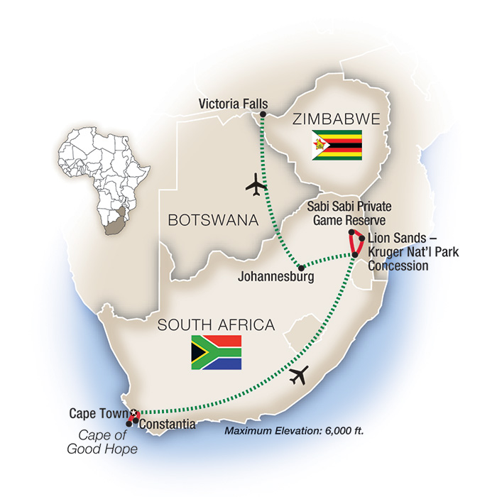 South Africa 2027 Map
