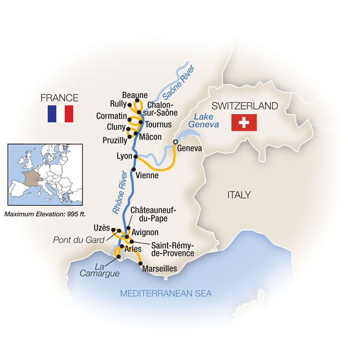 La Belle Vie: The Rhone, Geneva & the Riviera