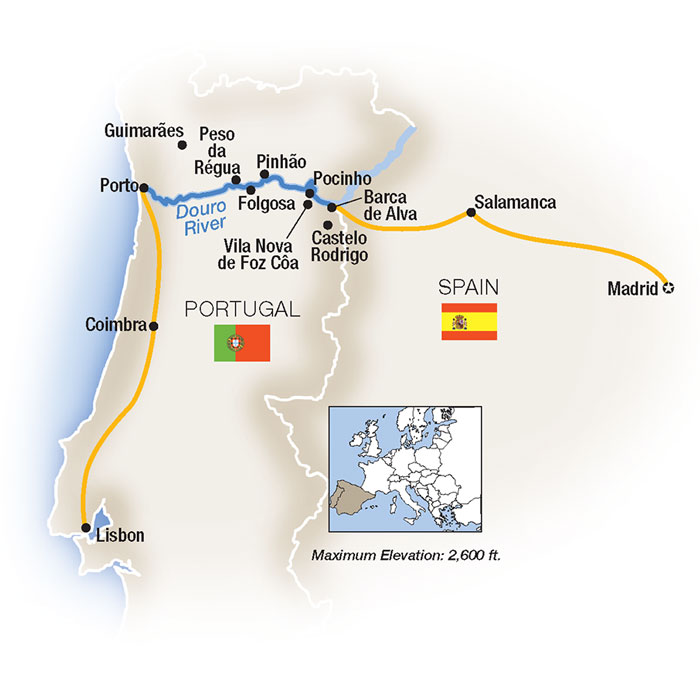 tauck tours 2023 spain and portugal