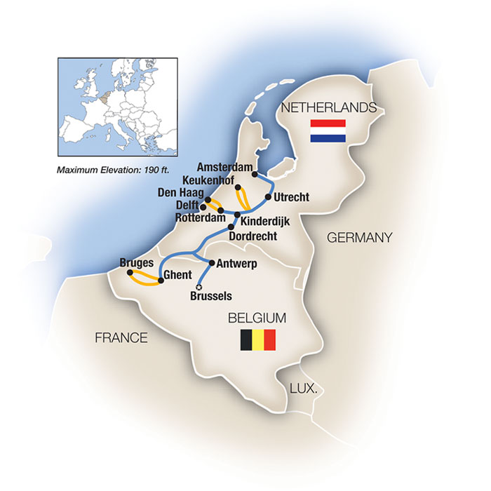 Belgium Holland River Cruise