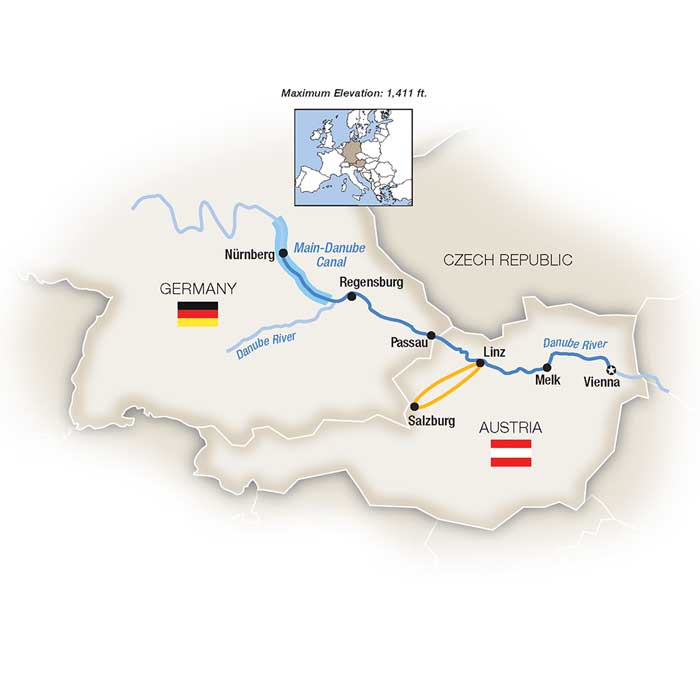 Christmas Markets Along the Danube - Westbound