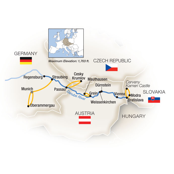 Vienna River Cruise Oberammergau