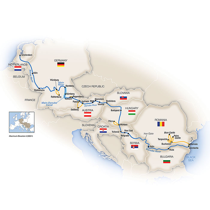 Eastern European River Cruises 2025 / 2025 Tauck