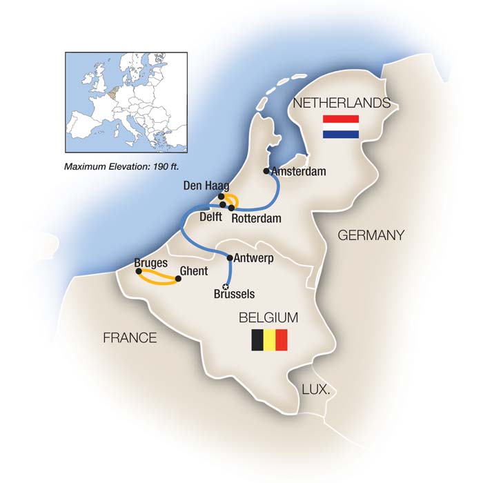Netherlands Christmas Markets River Cruise 2025 / 2025 Tauck