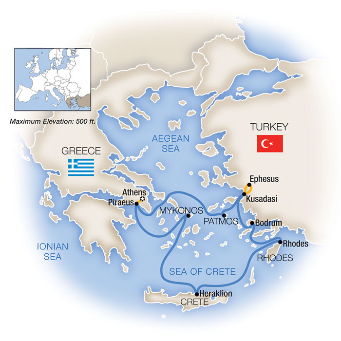 Greek Isles Small Ship Cruise