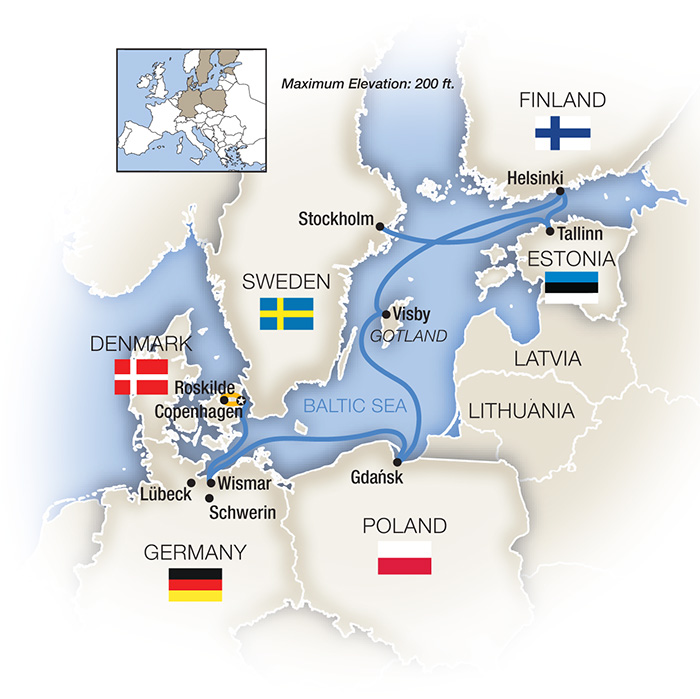 Cruising the Baltic Sea Northbound