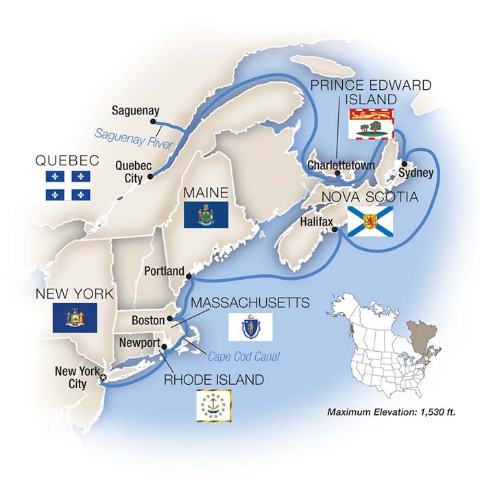 Canada New England Cruises Tauck