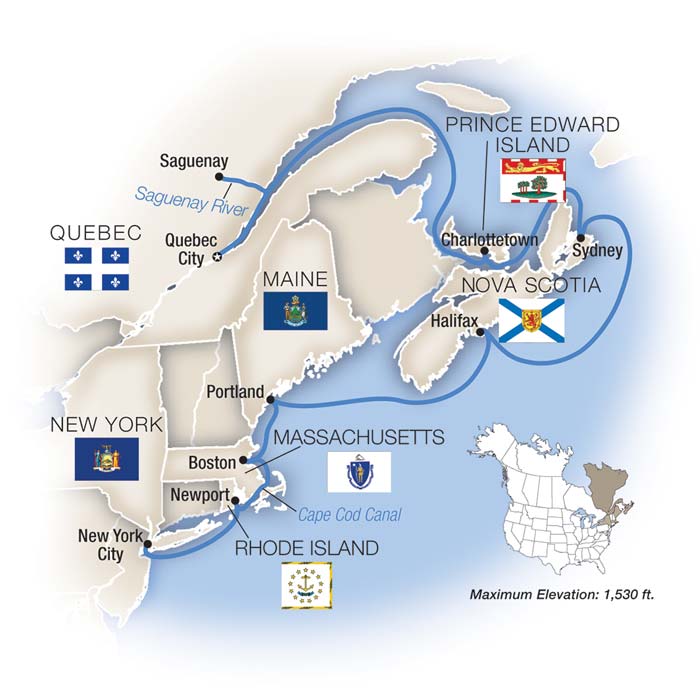 Canada New England Cruises Tauck