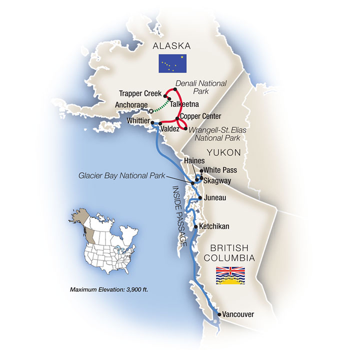 Grand Alaska Map
