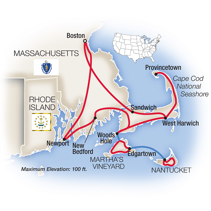 Cape Cod, The Islands and Newport 