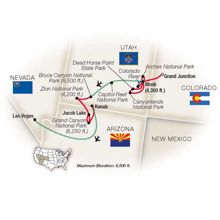 Southwest National Park Tours & Guided Vacations Tauck