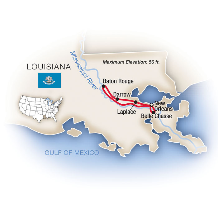 Mississippi New Orleans Escorted Tour