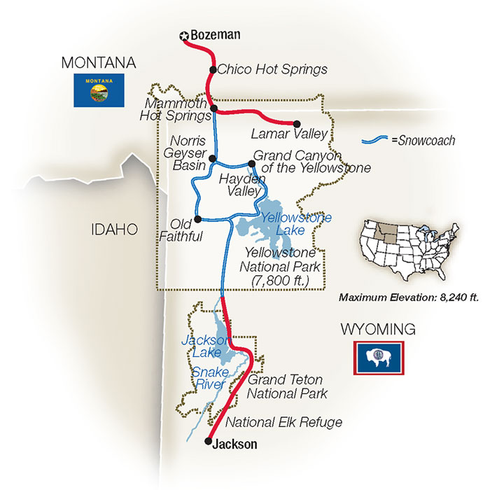 Yellowstone Winter Tours & Tour Packages
